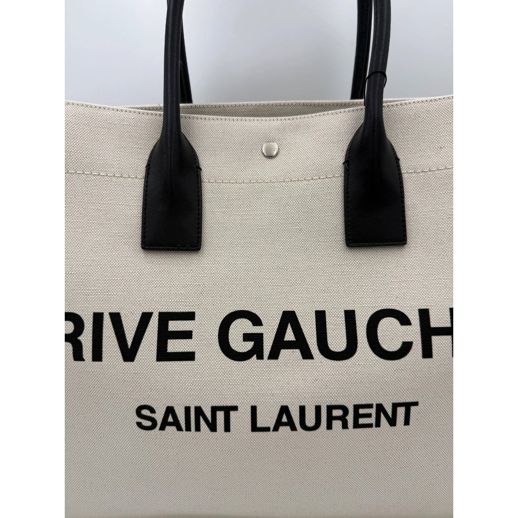 SAINT LAURENT Rive Gauche Large Tote Bag