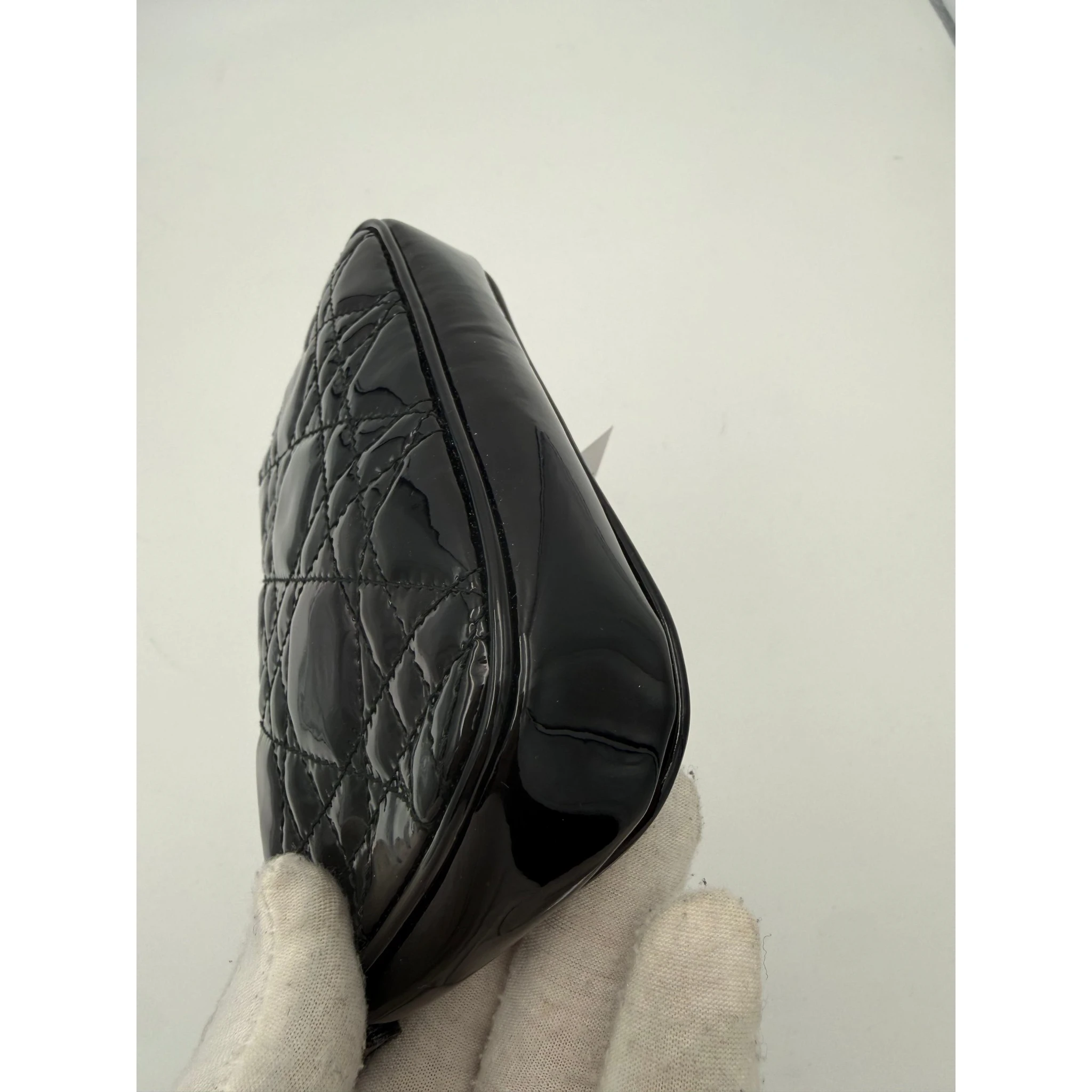 DIOR Lady Dior Cannage Patent Pouch