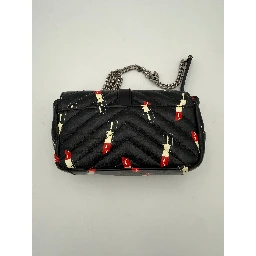 SAINT LAURENT MINI COLLEGE Lip Stick Handbag