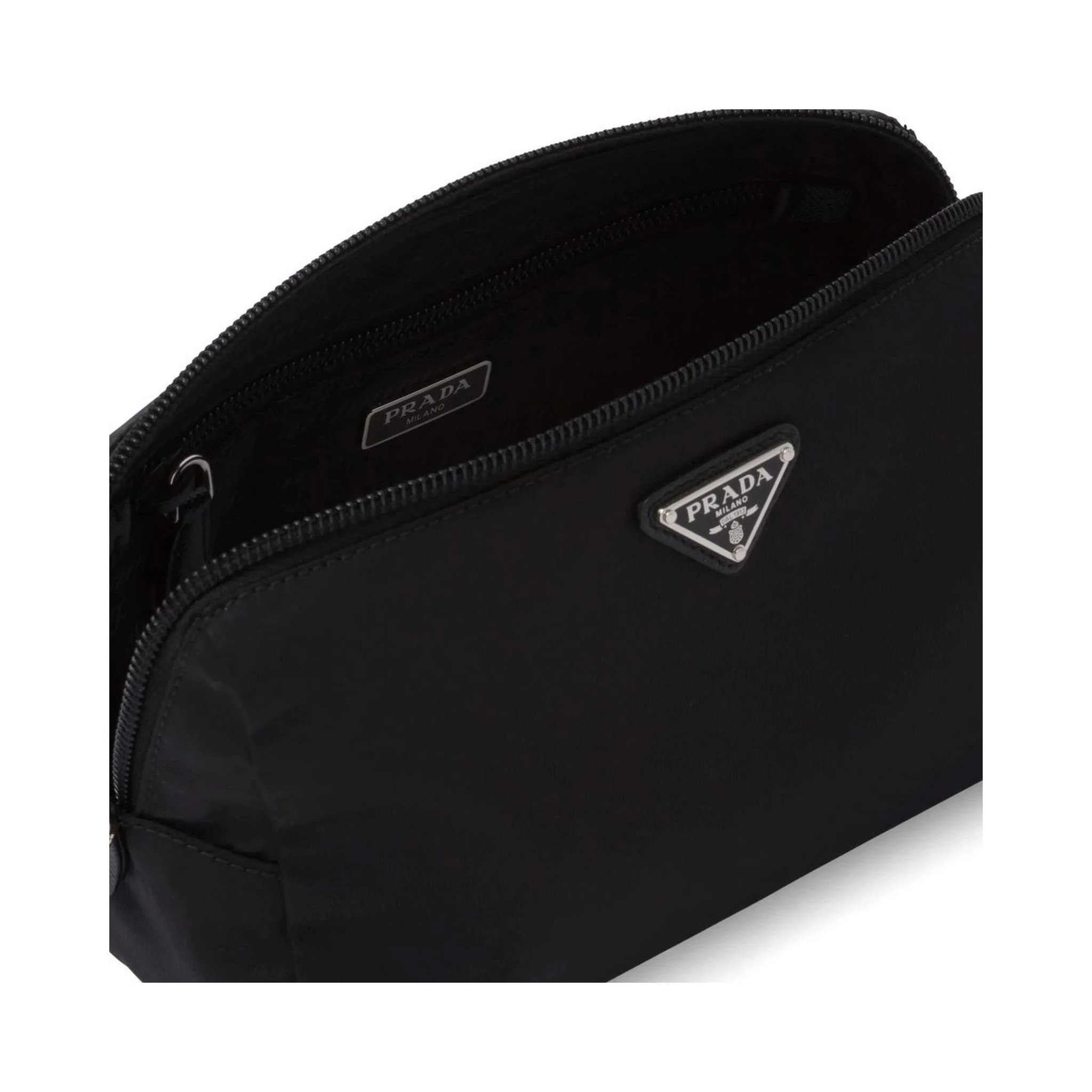 Black Nylon Handbag