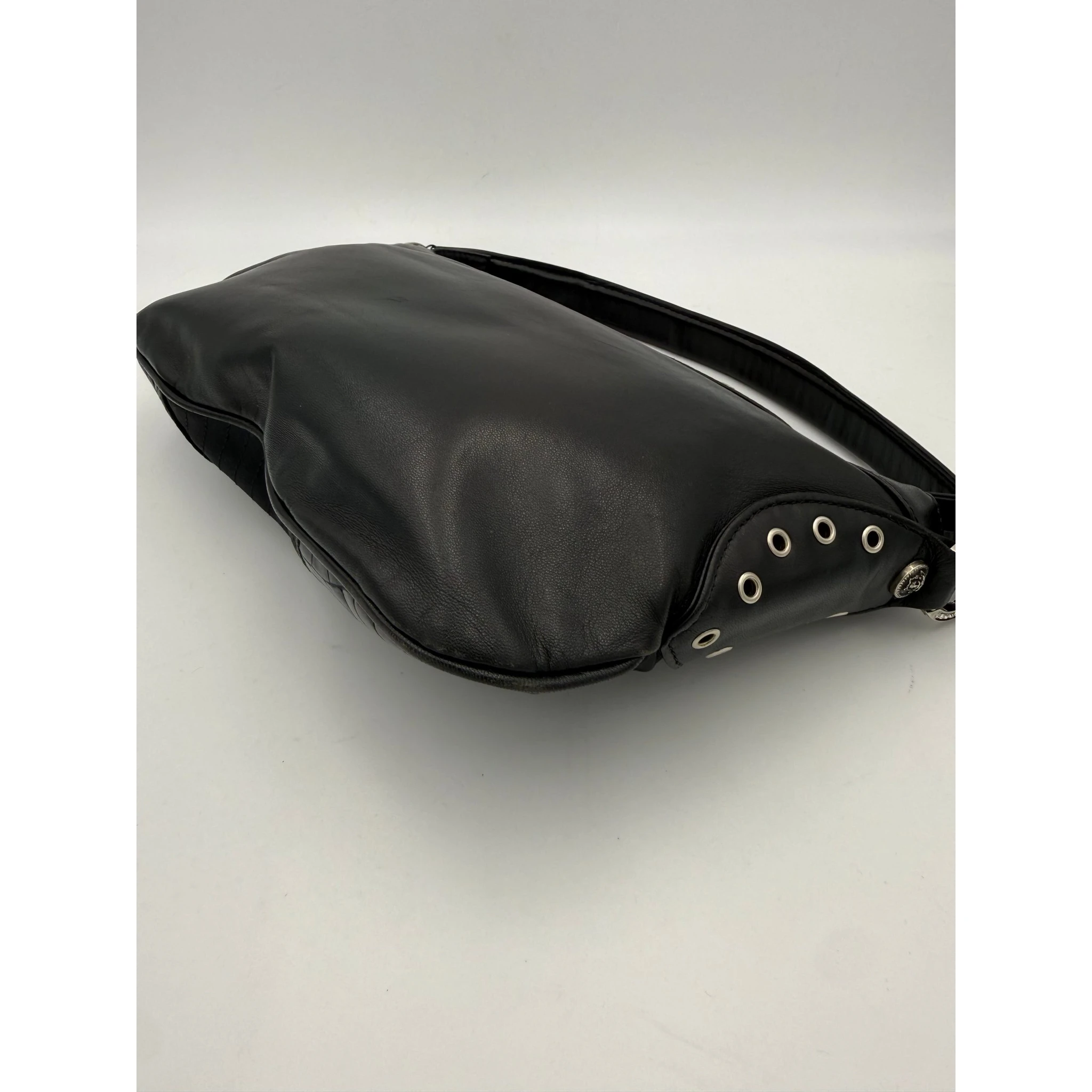 VERSACE Shoulder Bag in Studded Leather