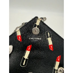 SAINT LAURENT MINI COLLEGE Lip Stick Handbag