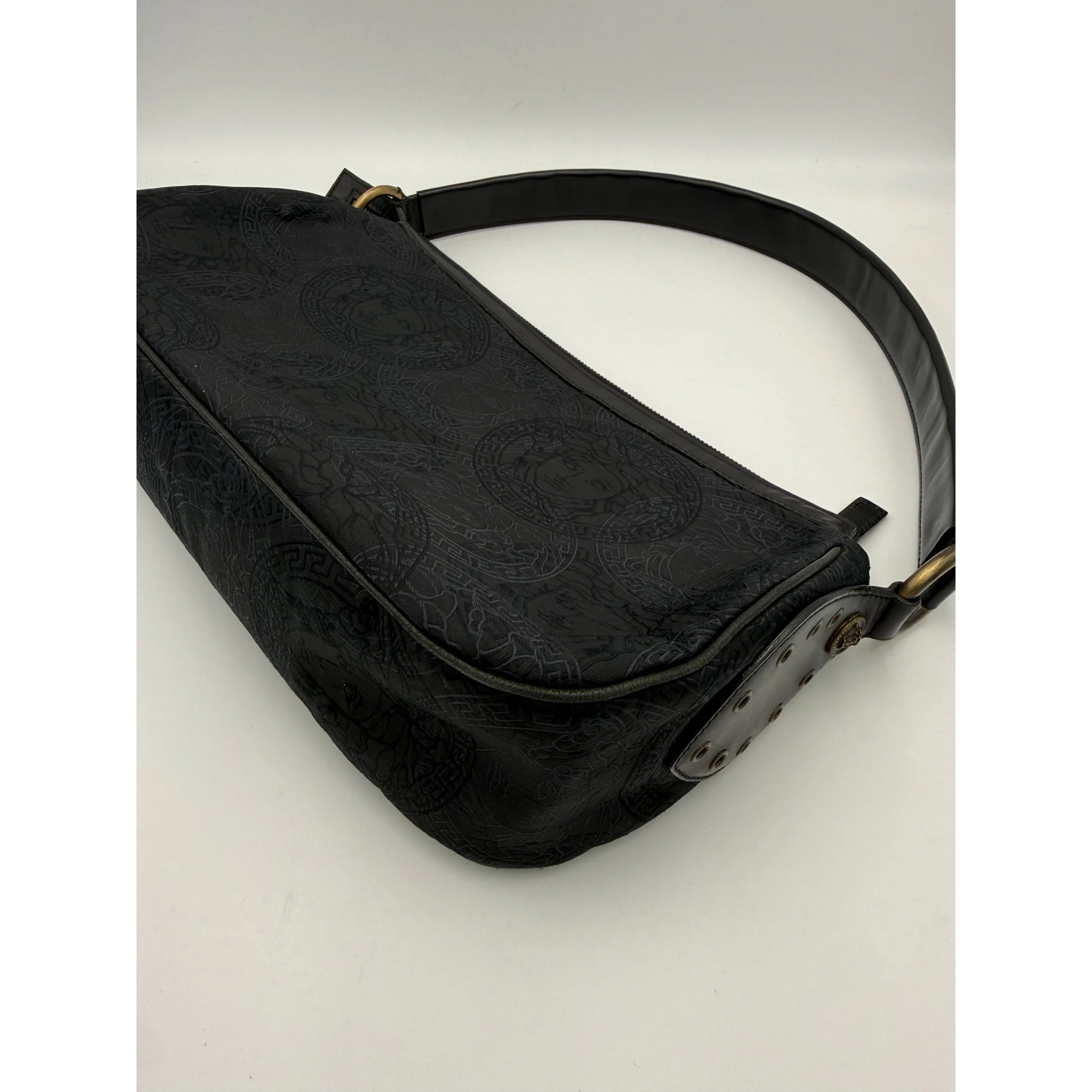 VERSACE Medusa Jacquard Shoulder Bag