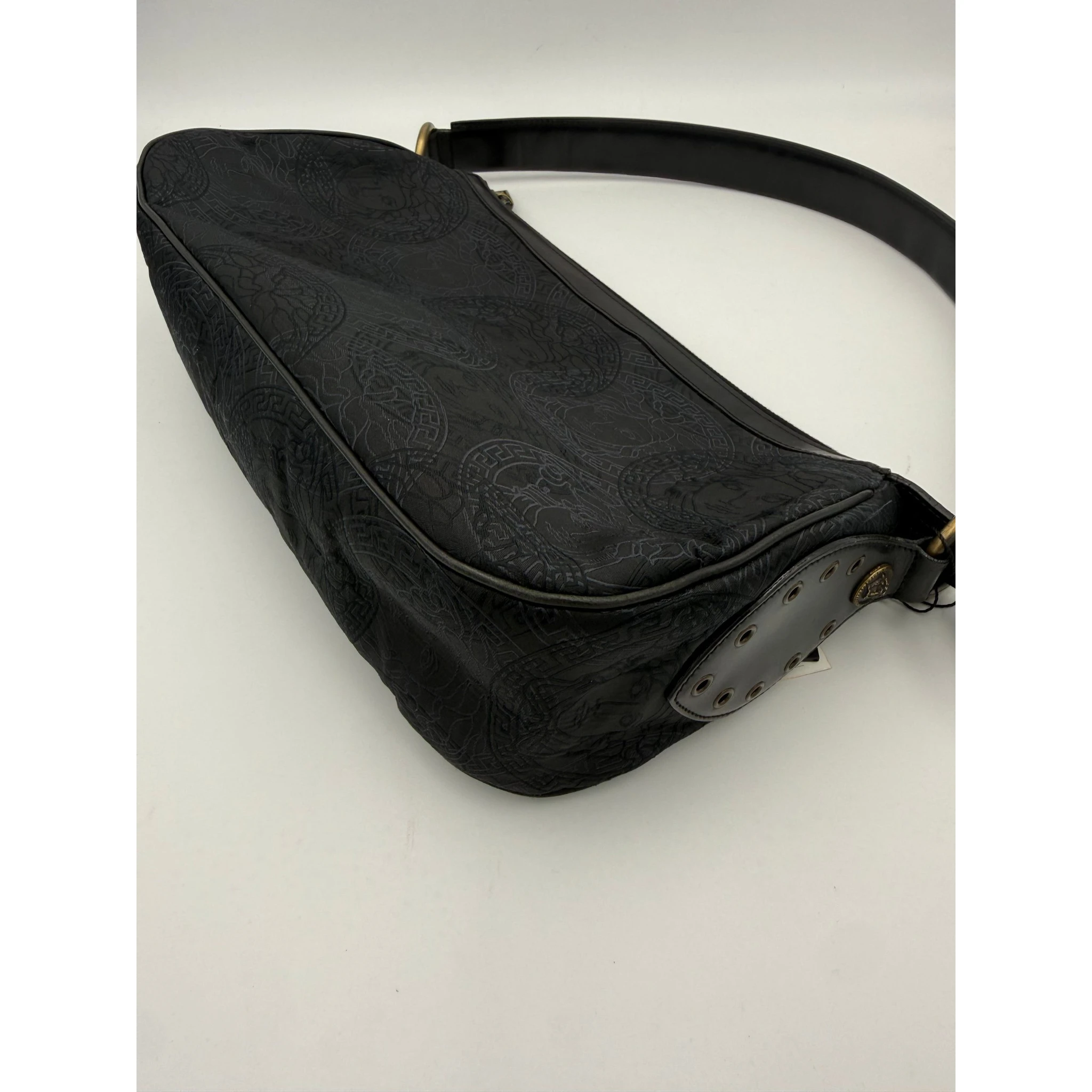 VERSACE Medusa Jacquard Shoulder Bag