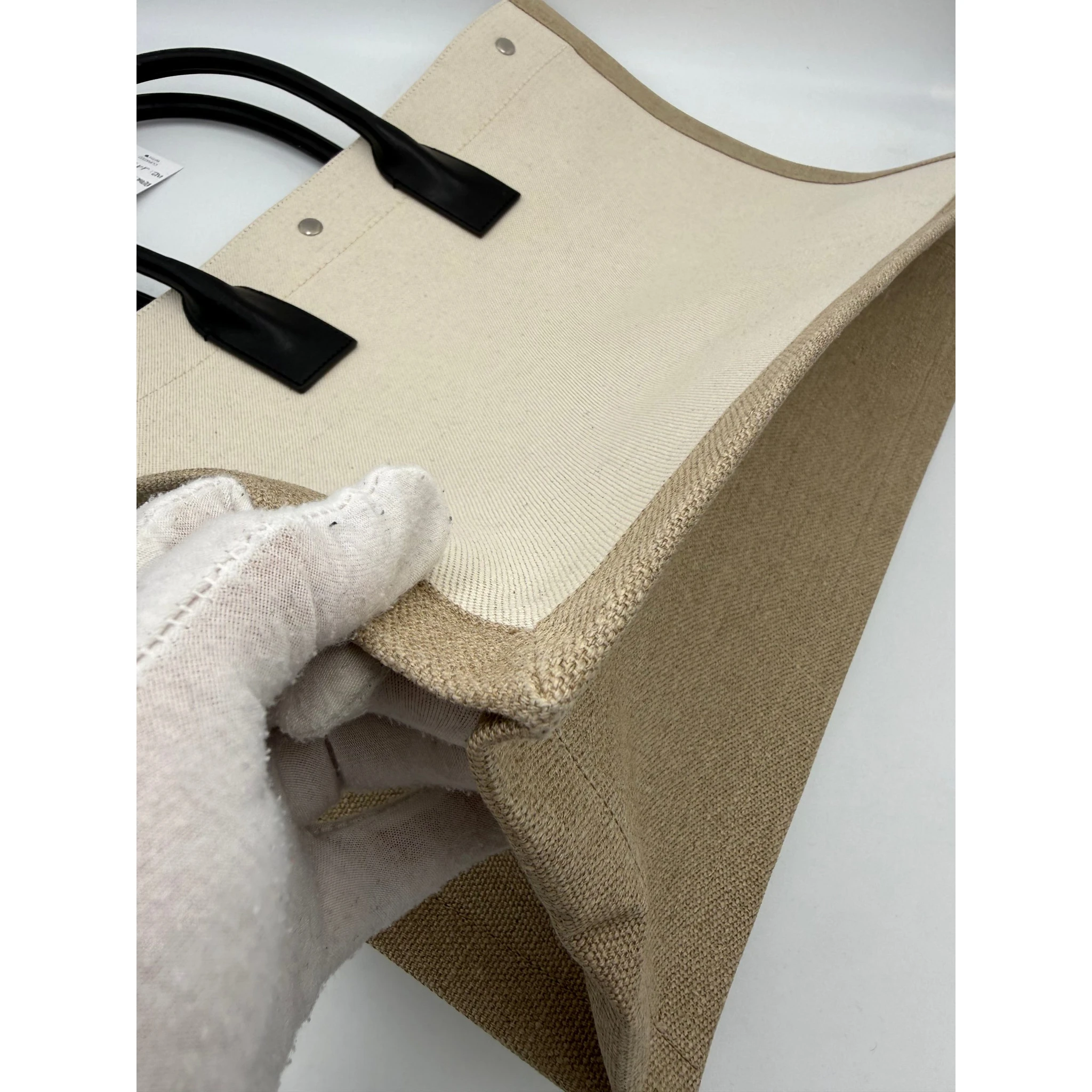 SAINT LAURENT Rive Gauche Large Tote Bag