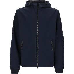 GIACCA CON ZIP E CAPPUCCIO
