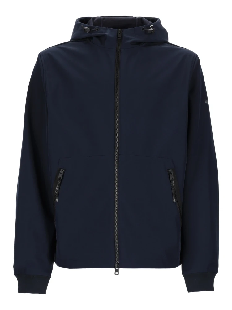GIACCA CON ZIP E CAPPUCCIO