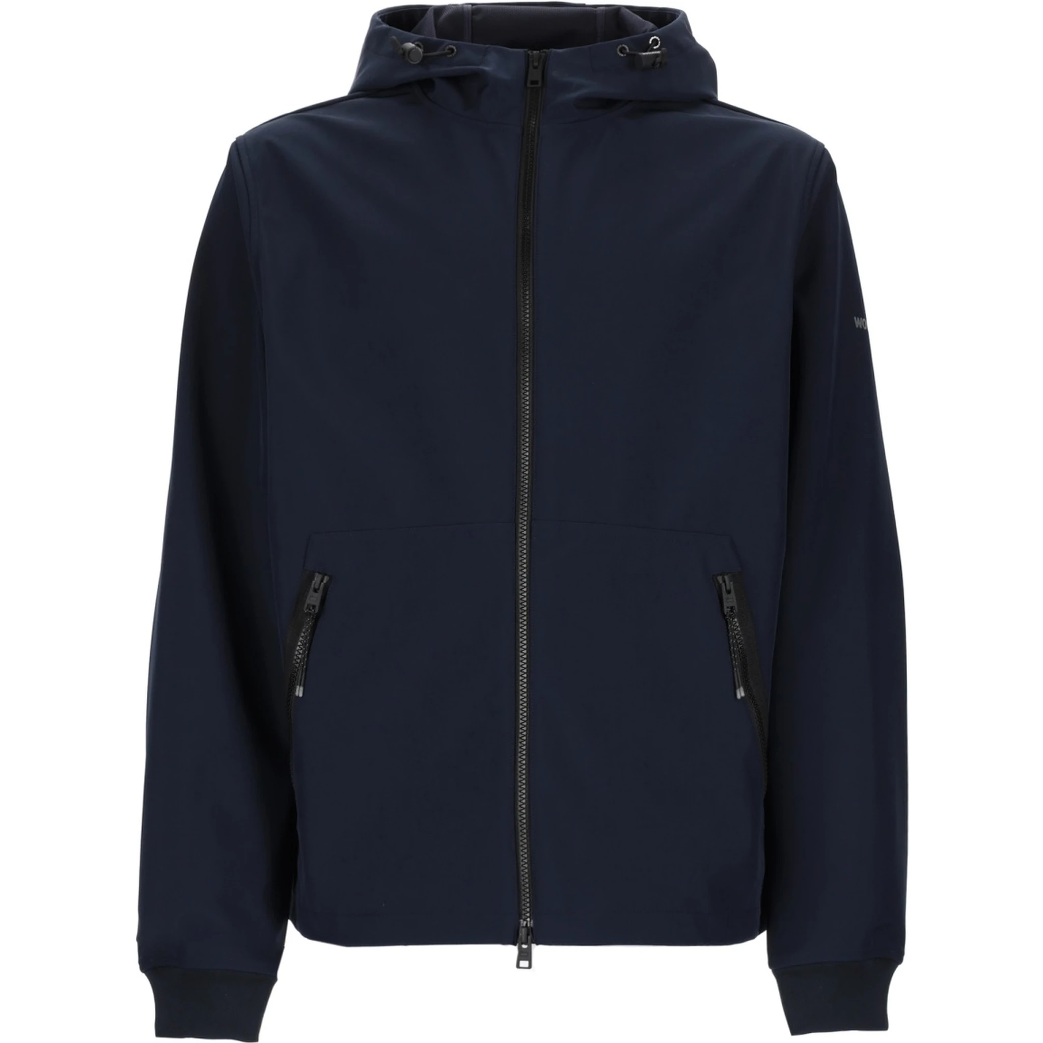 GIACCA CON ZIP E CAPPUCCIO