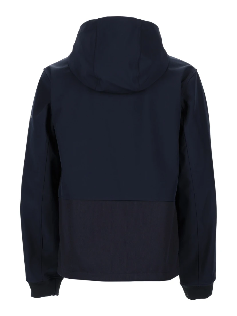 GIACCA CON ZIP E CAPPUCCIO