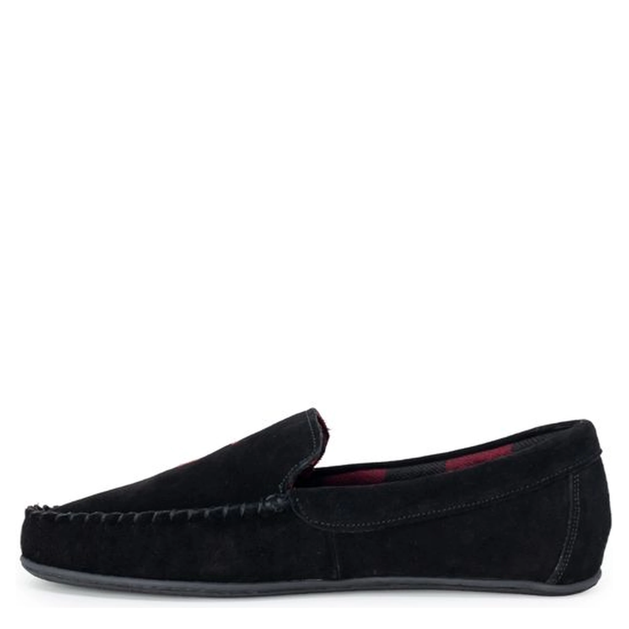 Black Faux Fur Slippers