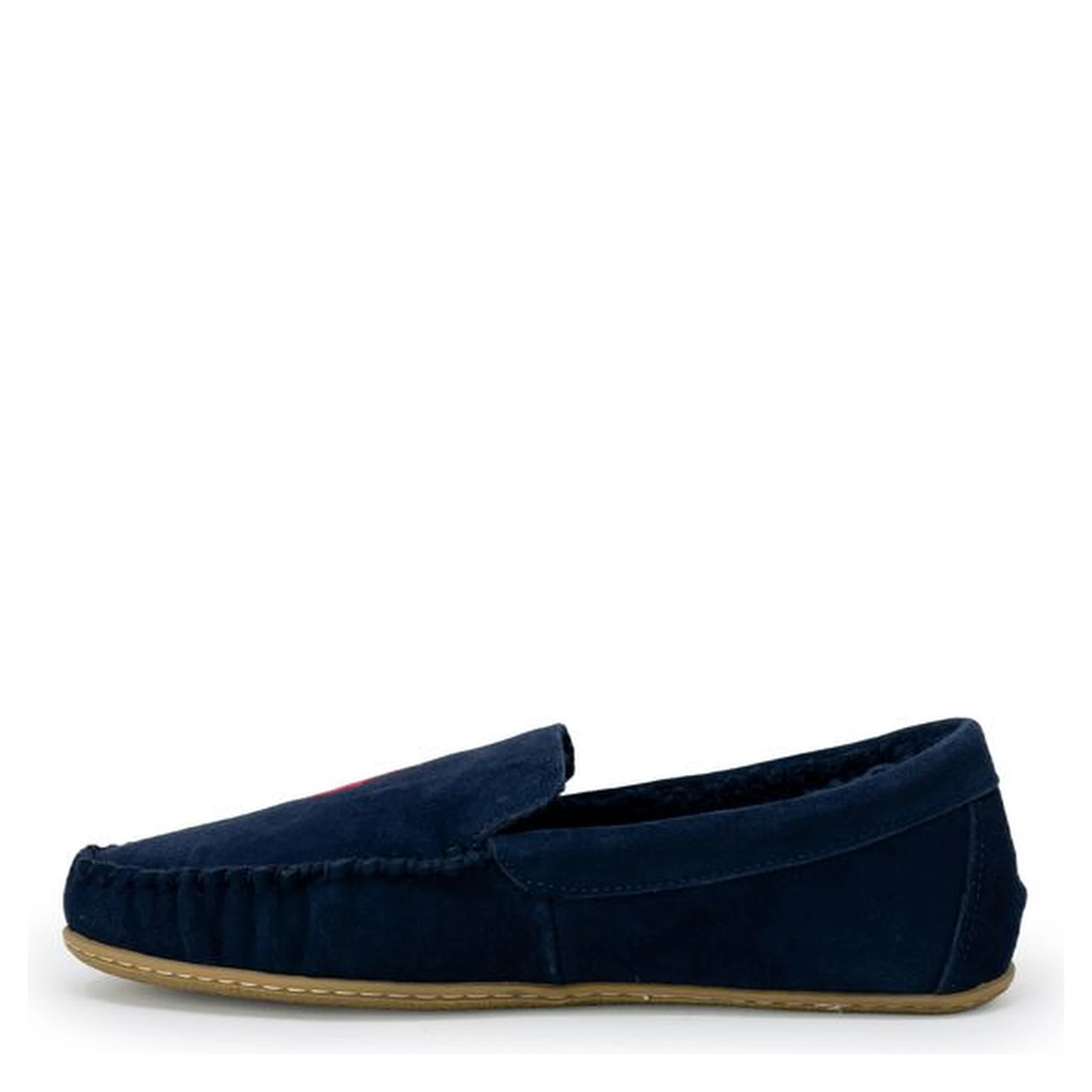 Blue Faux Fur Slippers