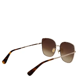 Rose Gold Metal Sunglasses