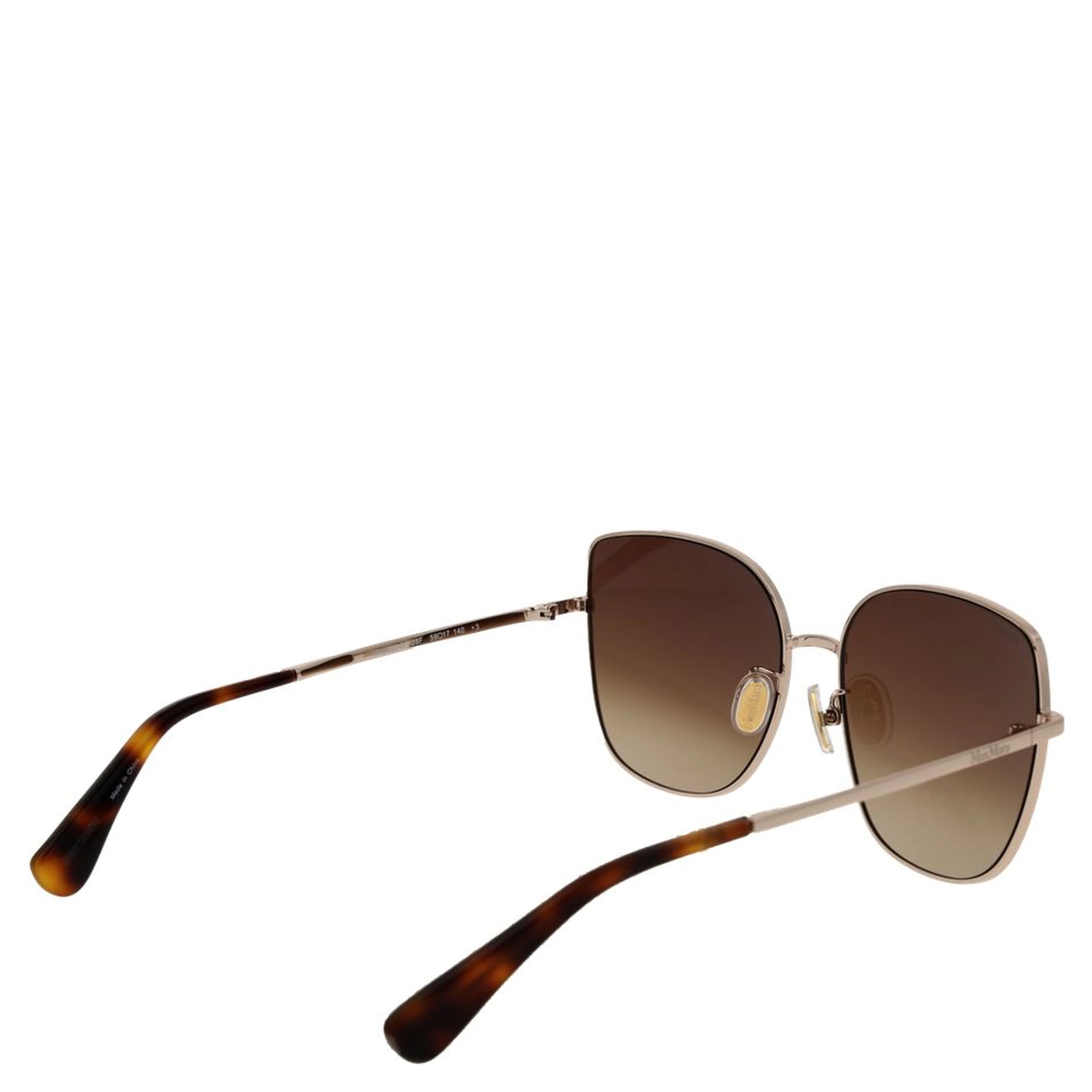 Rose Gold Metal Sunglasses