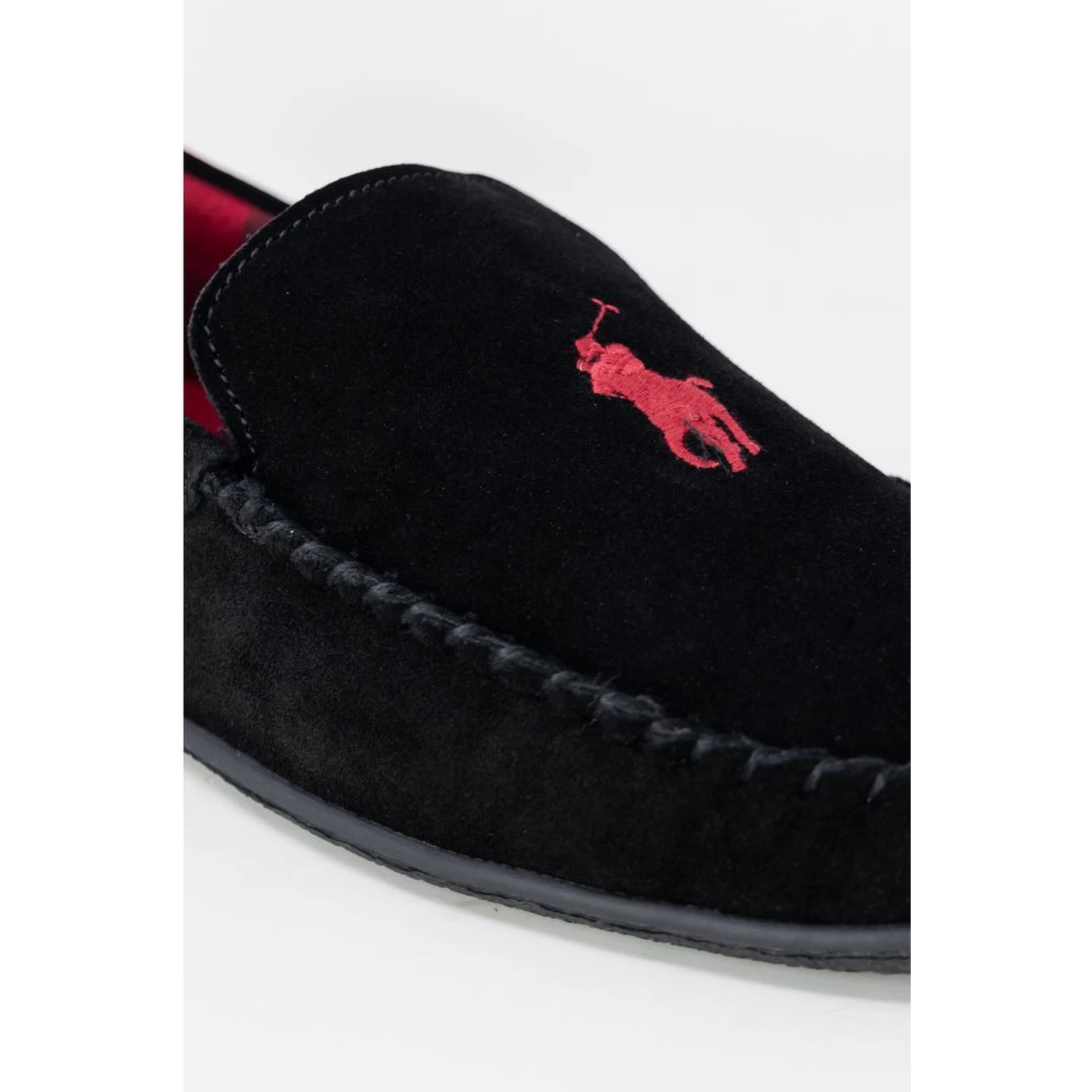 Black Faux Fur Slippers