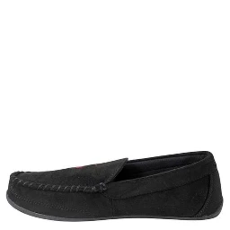 Black Faux Fur Slippers
