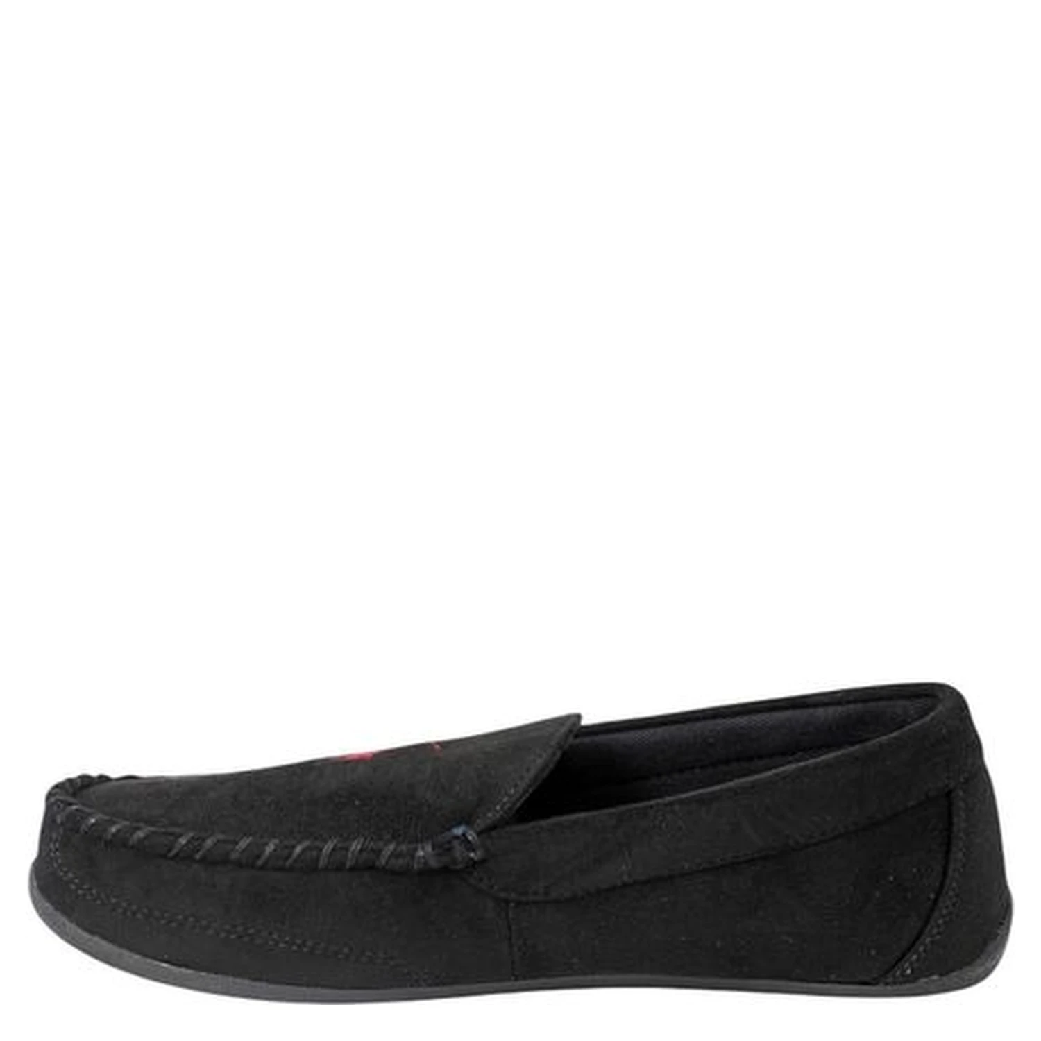 Black Faux Fur Slippers