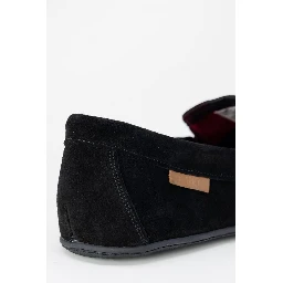 Black Faux Fur Slippers