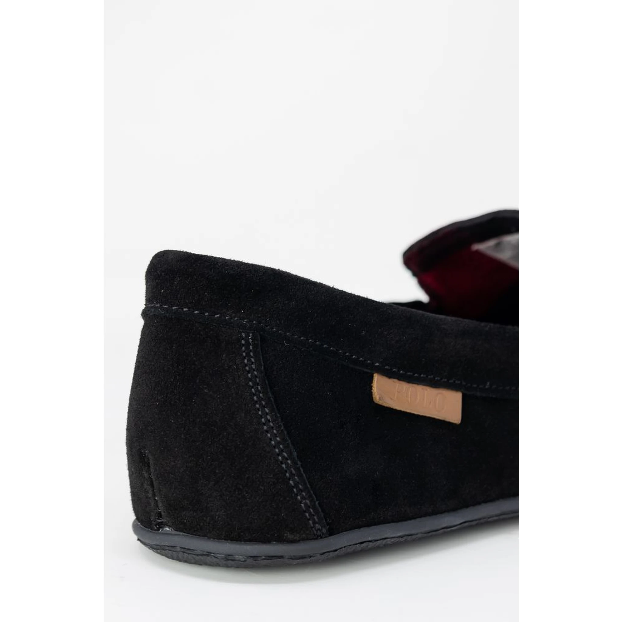 Black Faux Fur Slippers