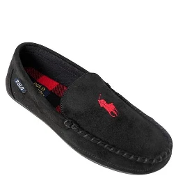 Black Faux Fur Slippers