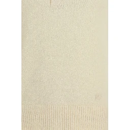 Beige Cotton Polo Shirt