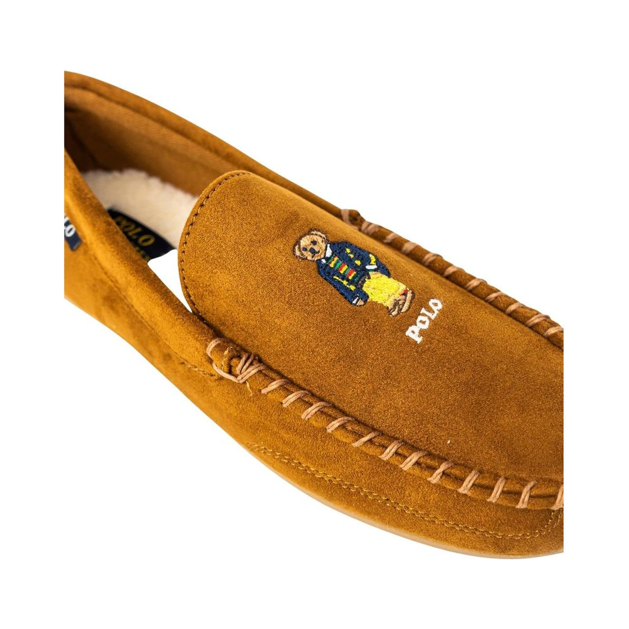 Beige Faux Fur Slippers