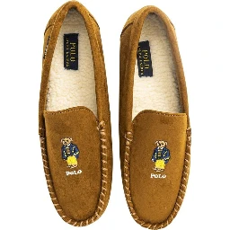 Beige Faux Fur Slippers
