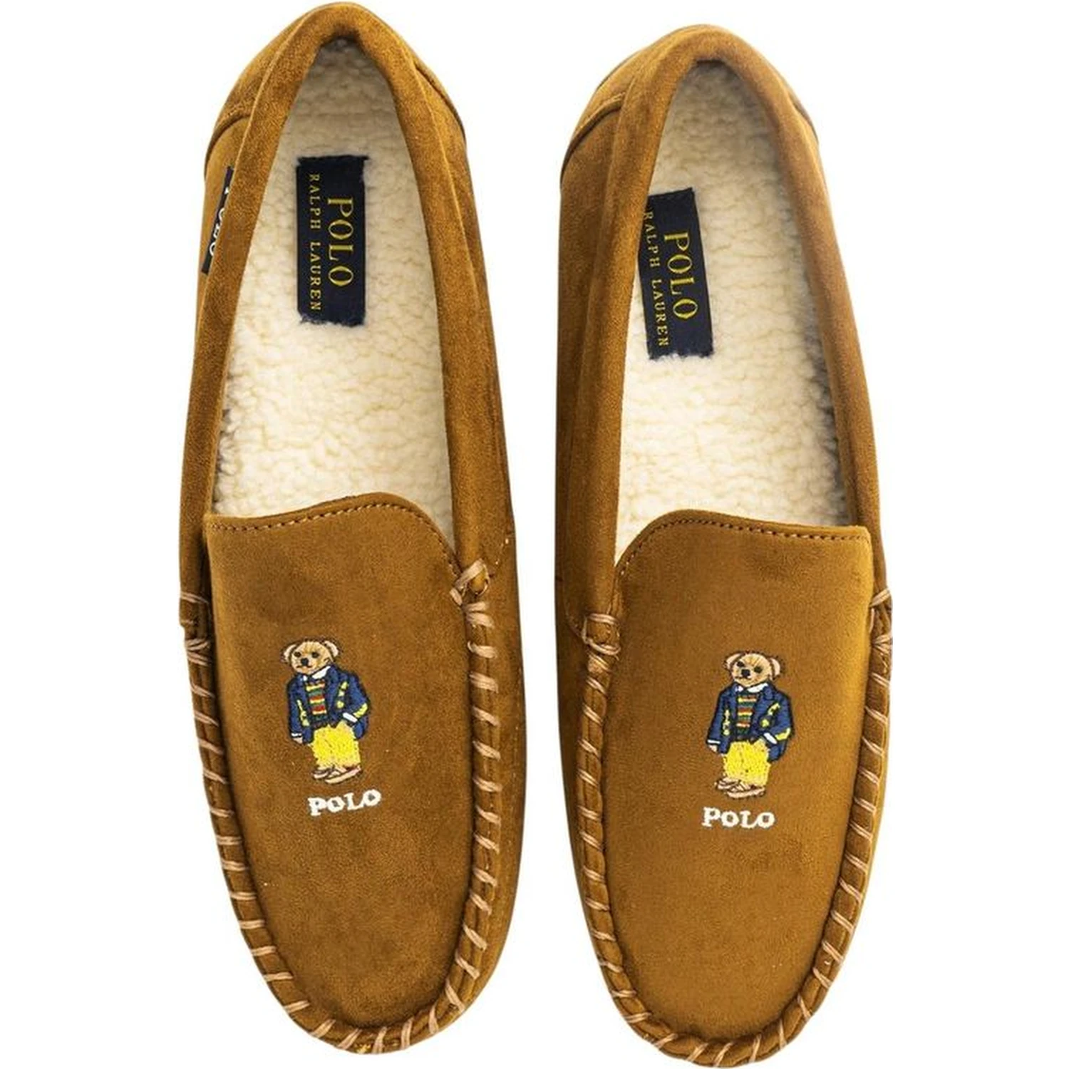 Beige Faux Fur Slippers