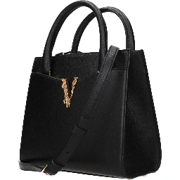 Black Leather Handbag