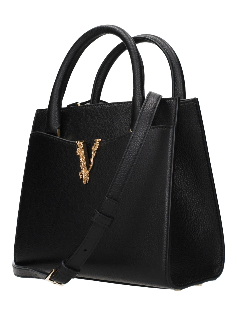 Black Leather Handbag