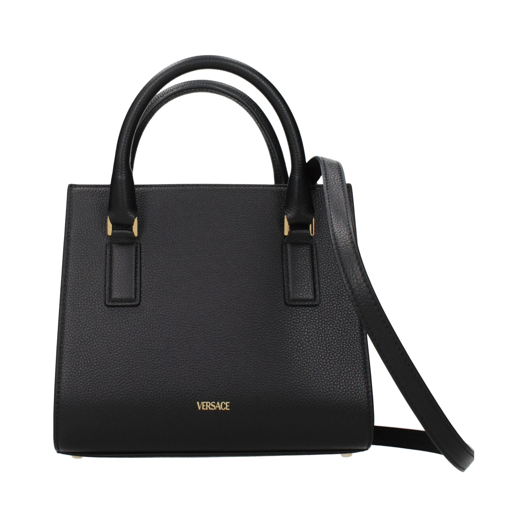 Black Leather Handbag