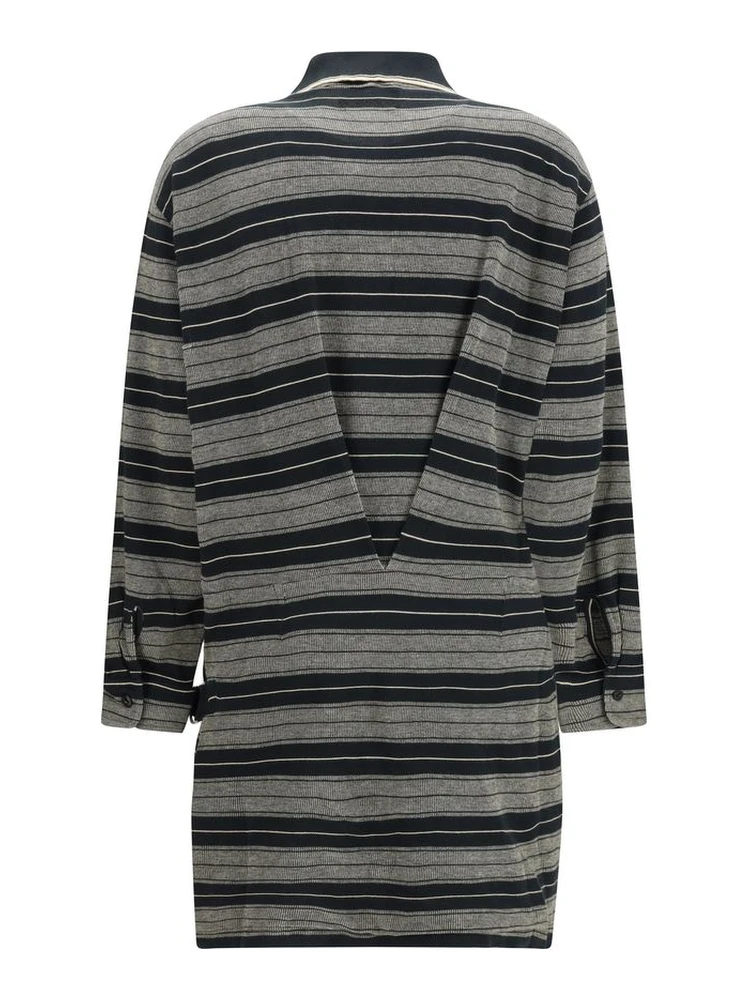 Gray Cotton Casual Dress alternative