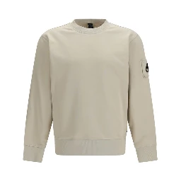Beige Cotton Sweatshirt