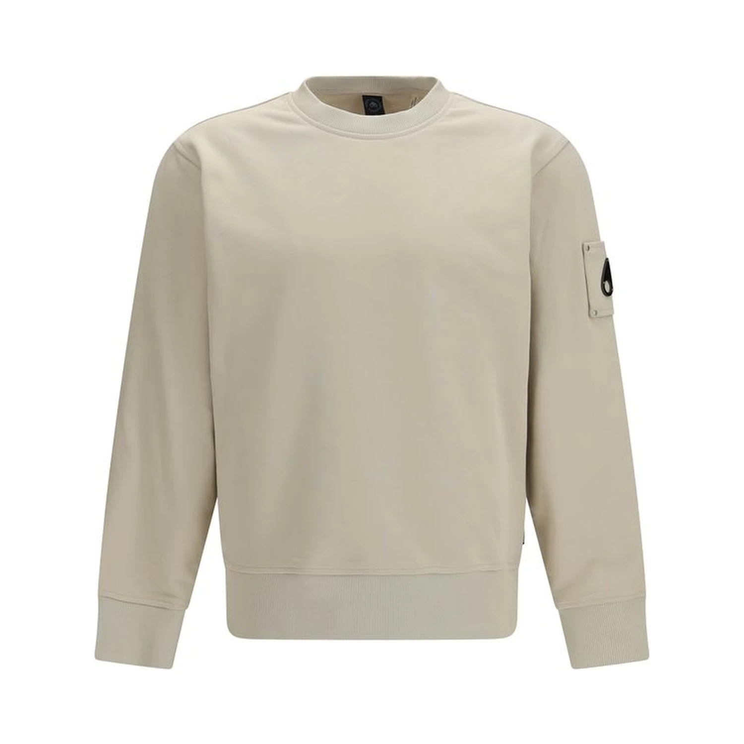 Beige Cotton Sweatshirt