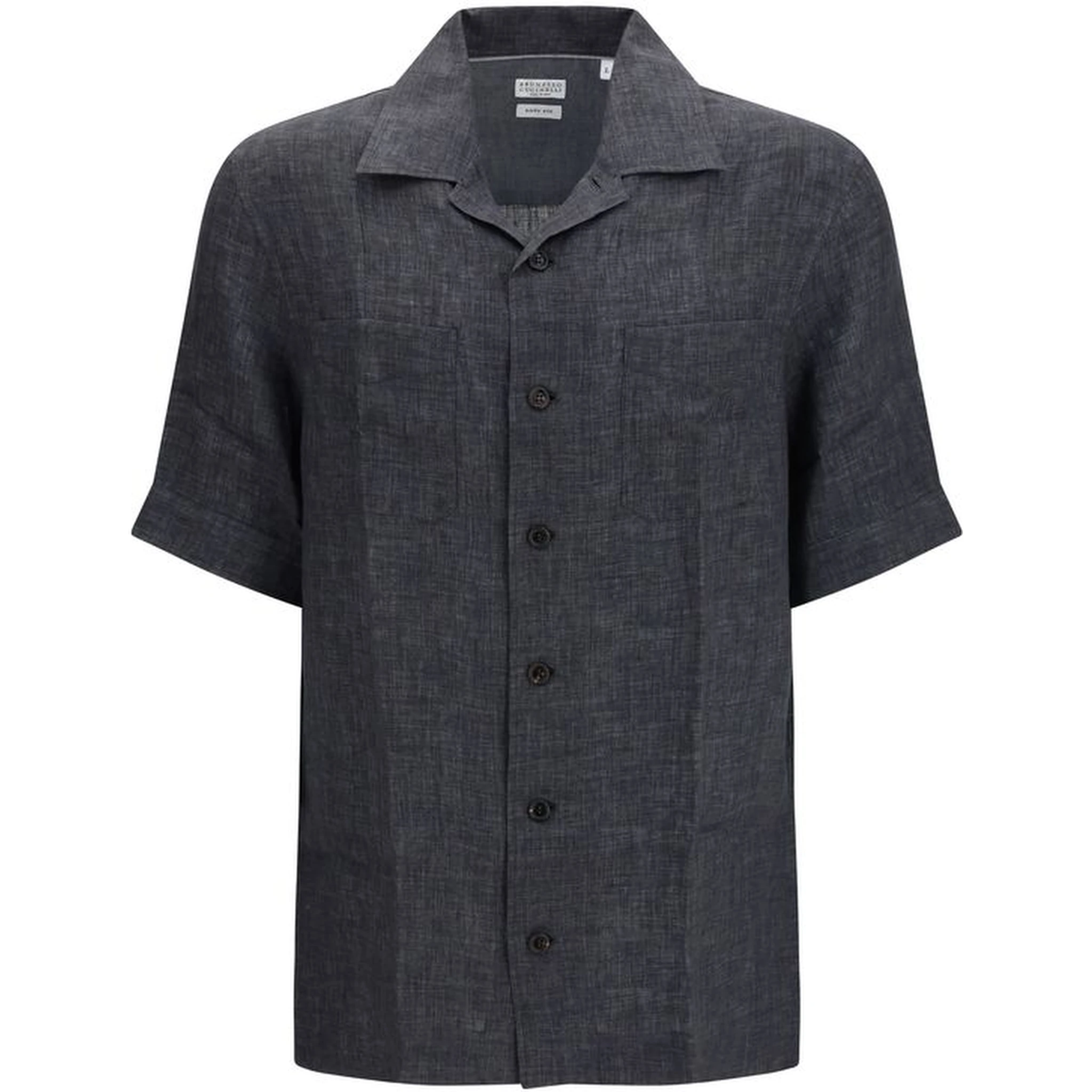 Gray Linen Shirt