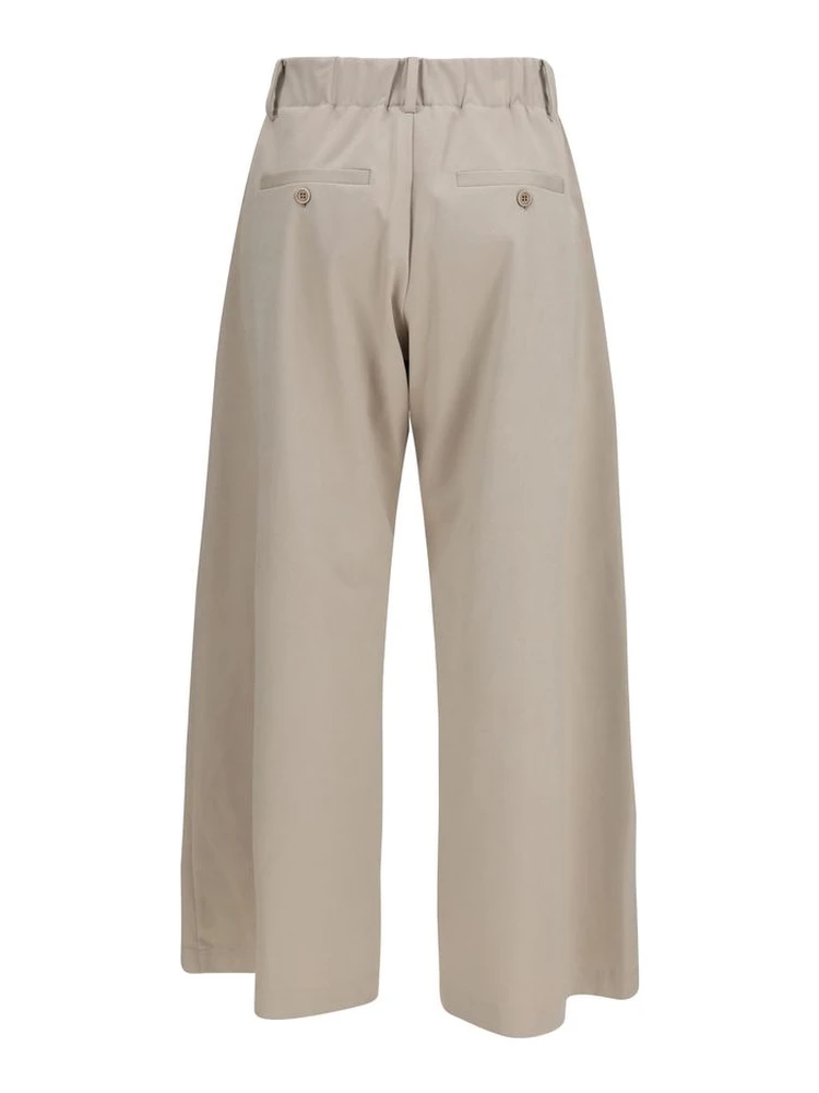 Beige Cotton Casual Pants alternative