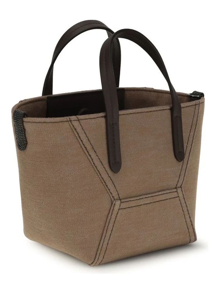 Beige Fabric Shoulder Bag alternative