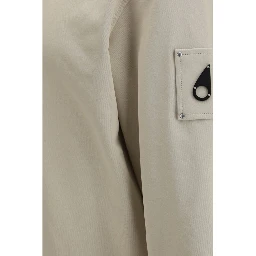 Beige Cotton Sweatshirt