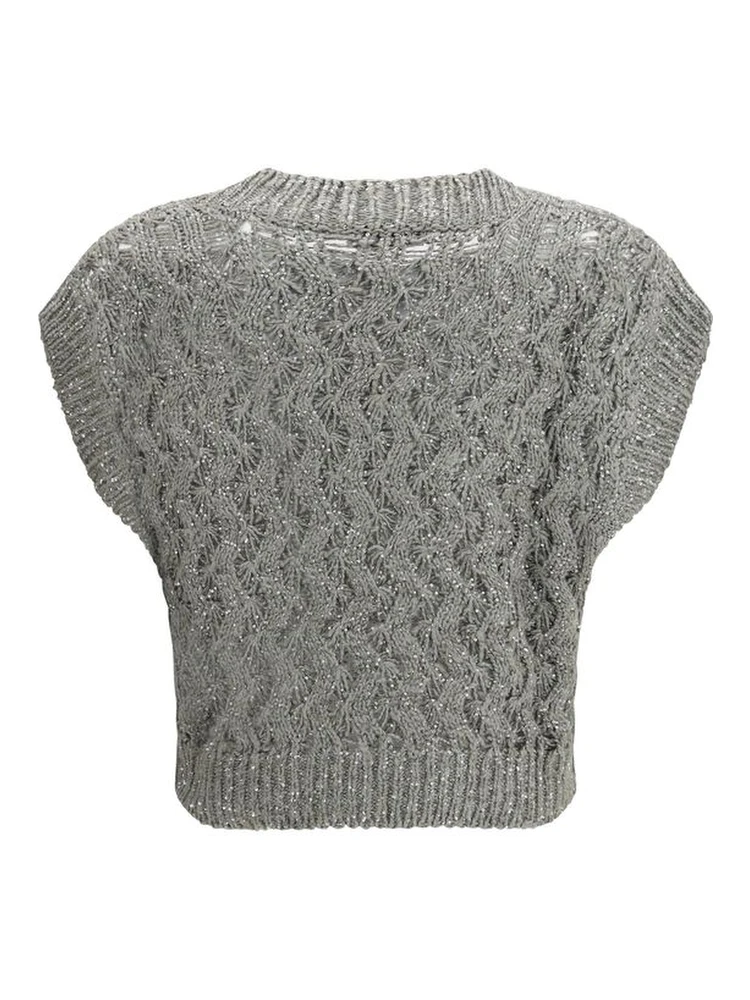 Bicolor Silk Sweatshirt alternative