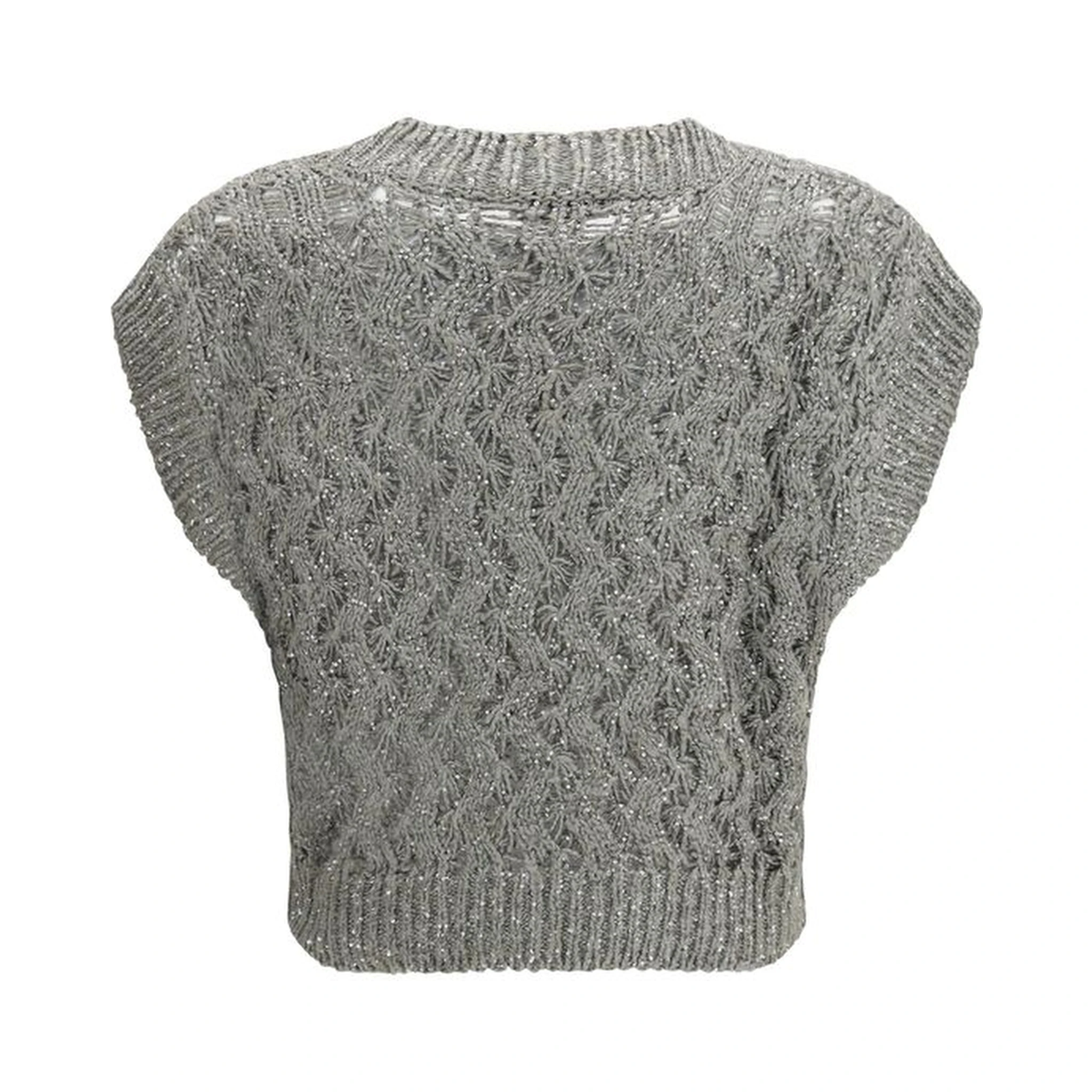 Bicolor Silk Sweatshirt