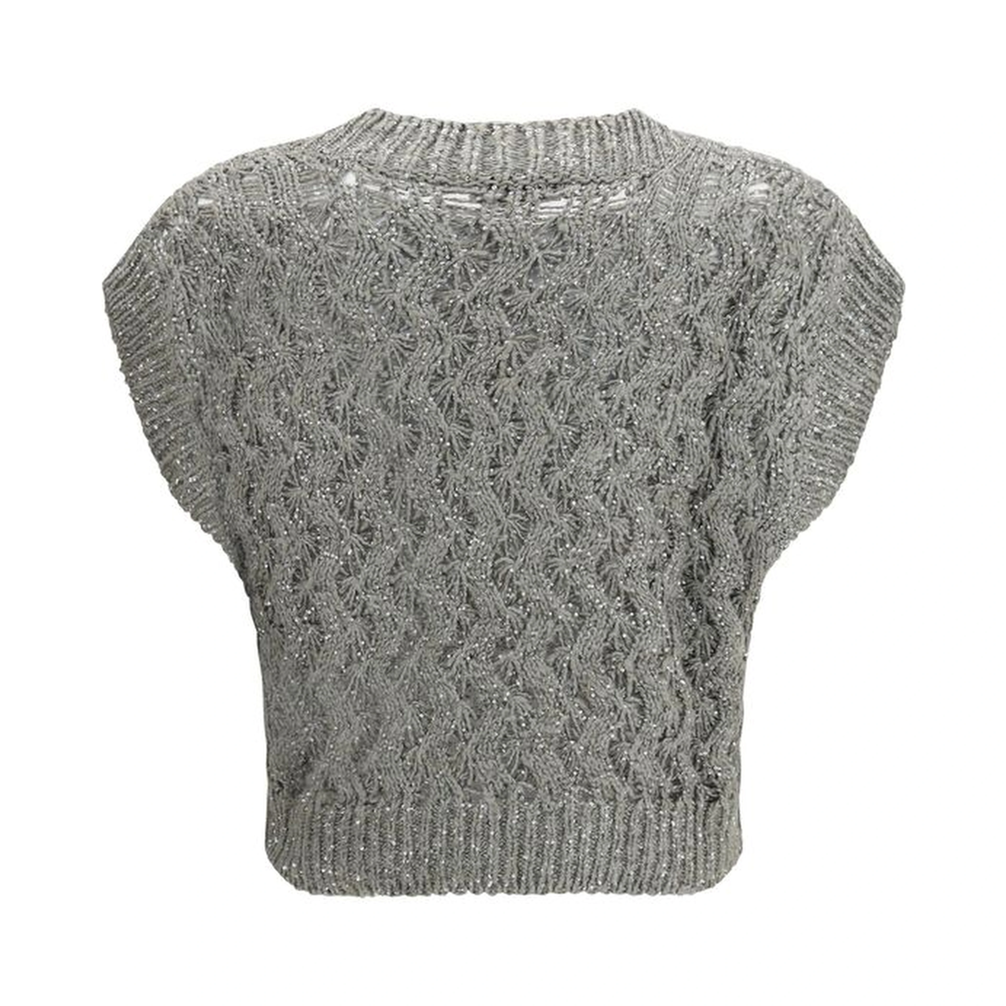 Bicolor Silk Sweatshirt