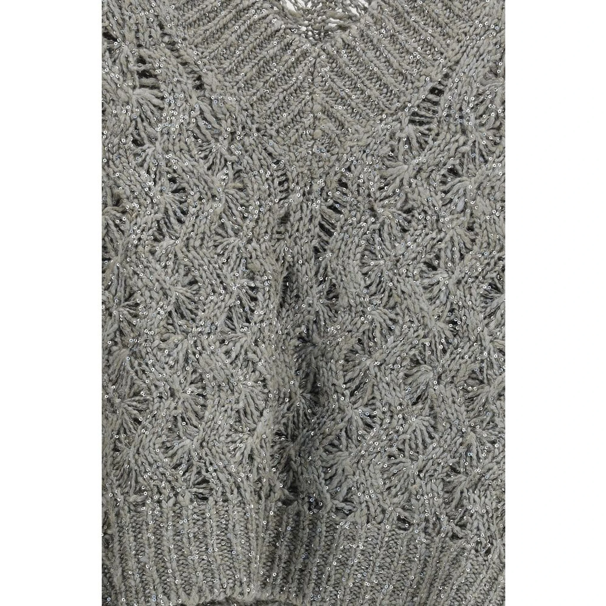 Bicolor Silk Sweatshirt