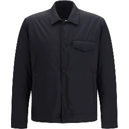 Black Nylon Coat
