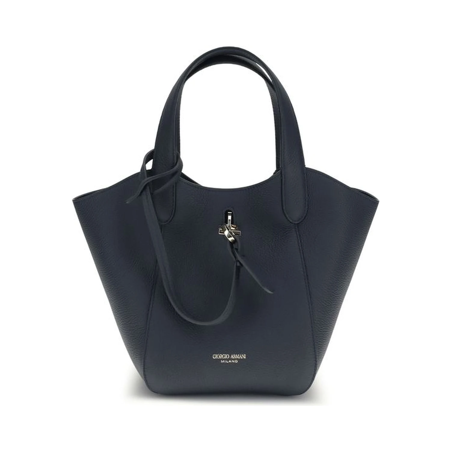 Blue Calf Leather Bos Taurus Handbag