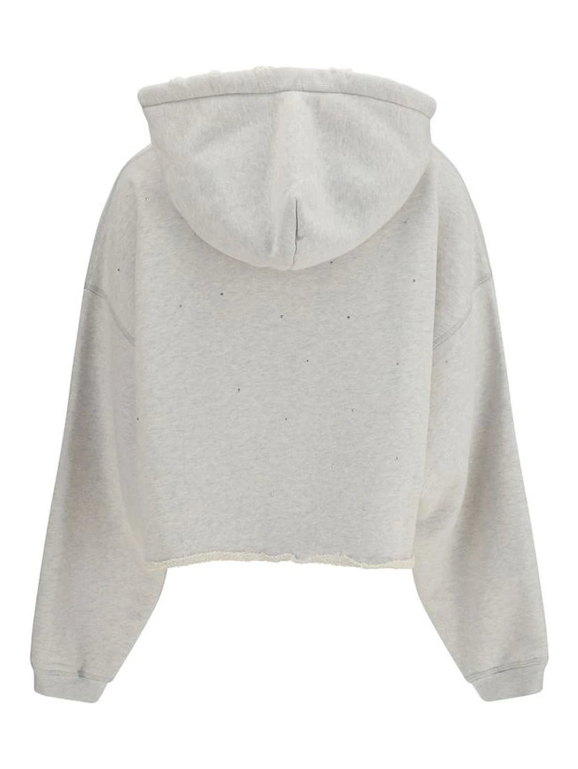 Gray Cotton Sweatshirt