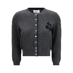 Gray Cotton Cardigan
