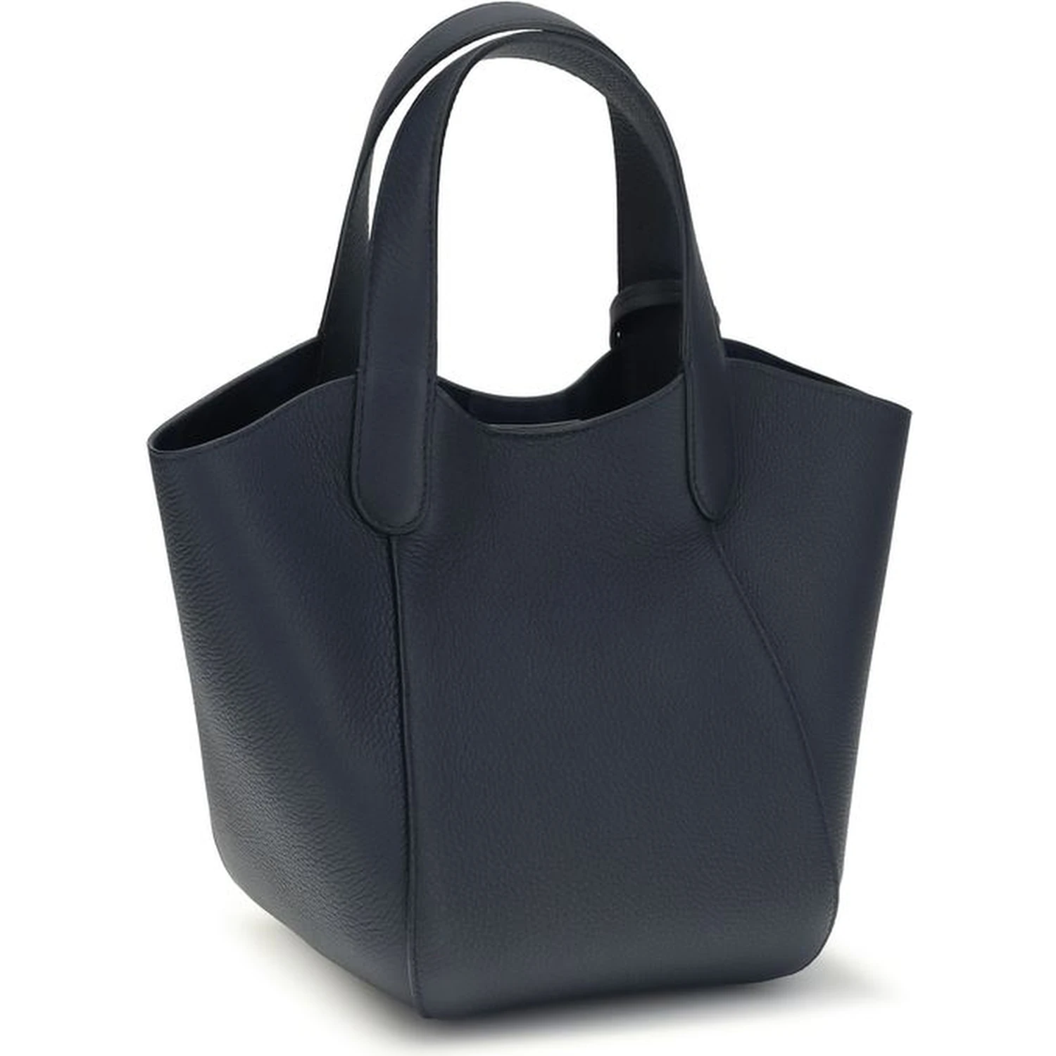 Blue Calf Leather Bos Taurus Handbag