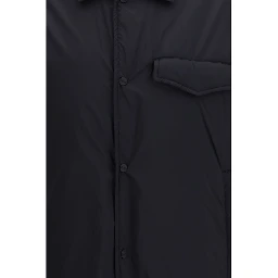 Black Nylon Coat