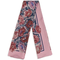 Multicolor Silk Scarf