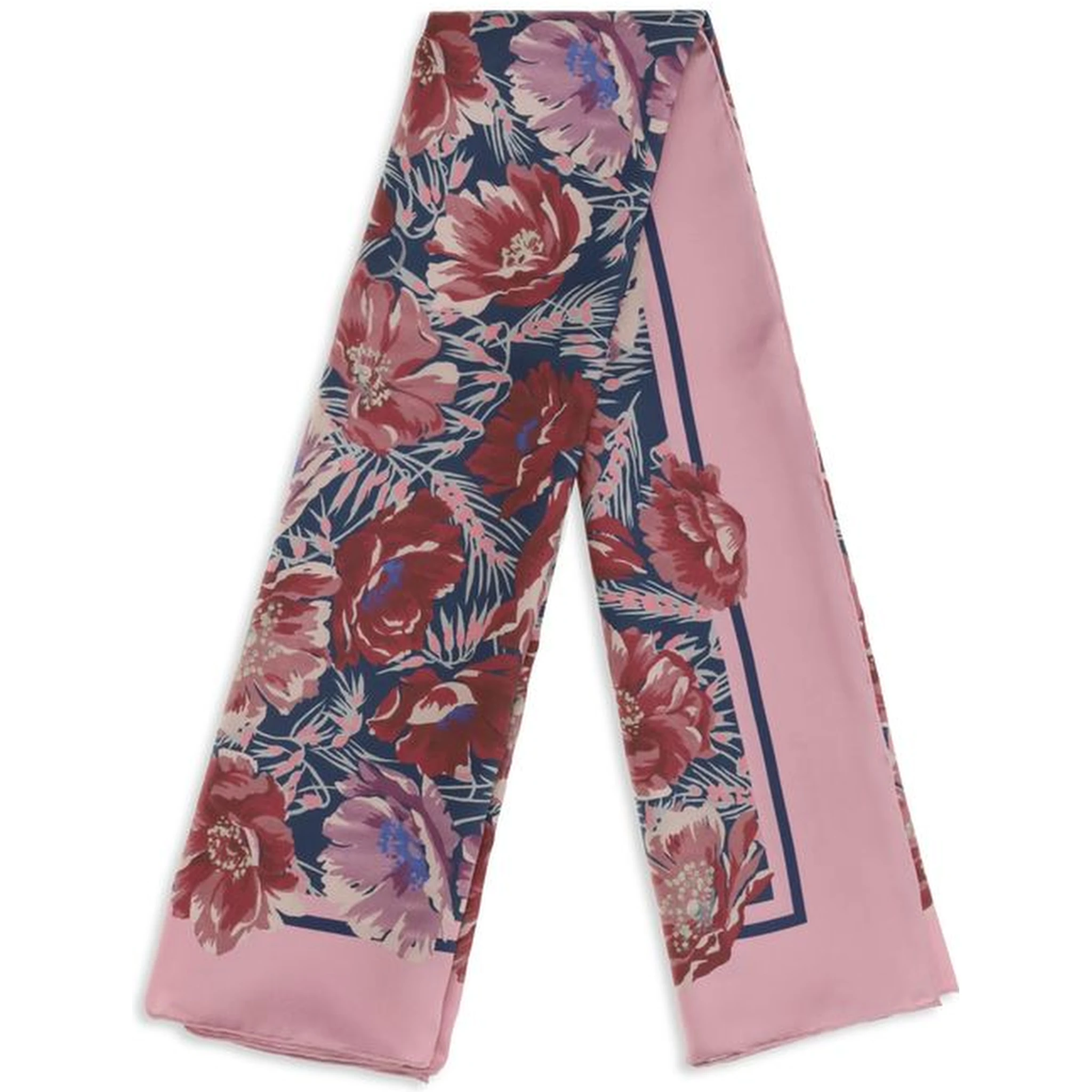 Multicolor Silk Scarf
