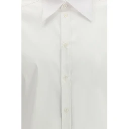 White Alpaca Vicugna Pacos Dress Shirt